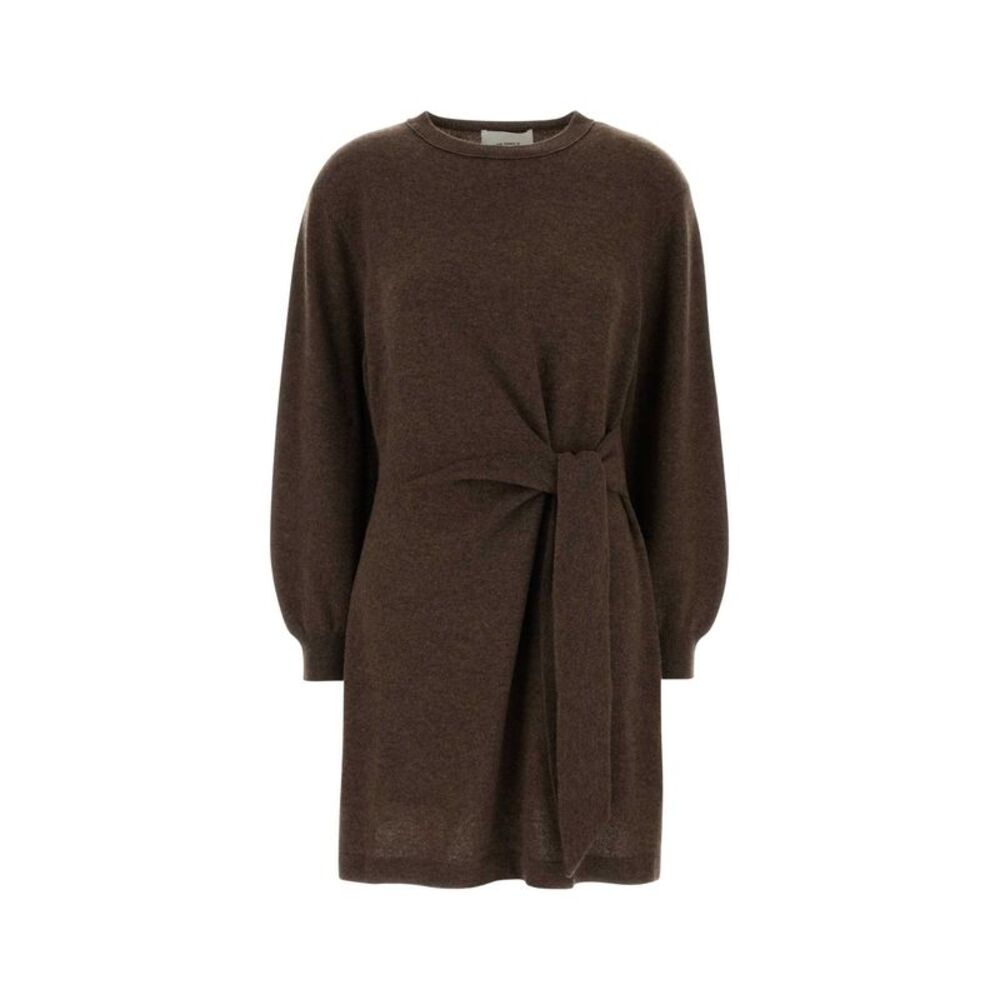 Lisa Yang Women Brown Cashmere Abrielle Sweater Dress